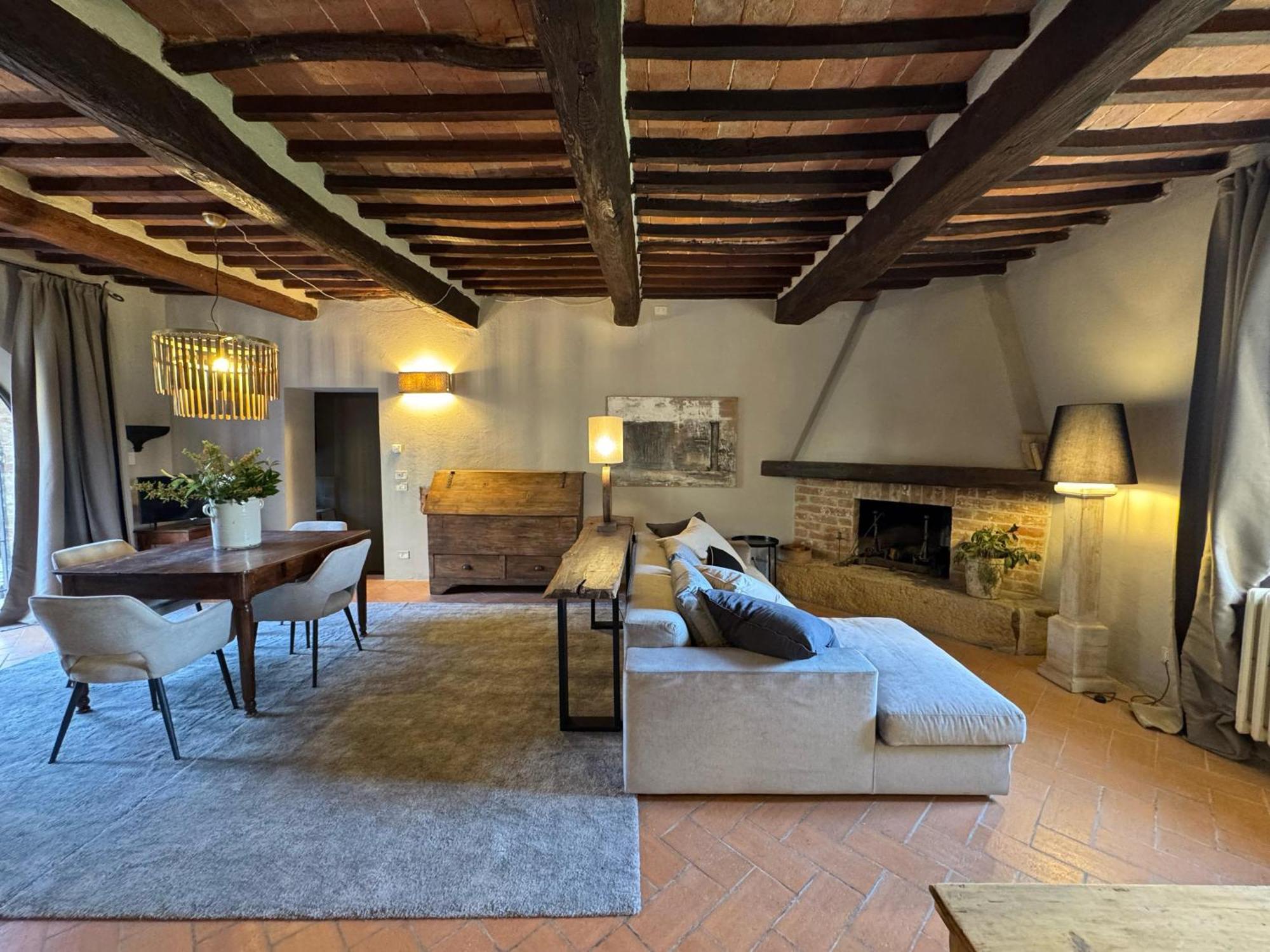 Agriturismo Le Sorbelle D'Orcia Con Piscina ピエンツァ エクステリア 写真