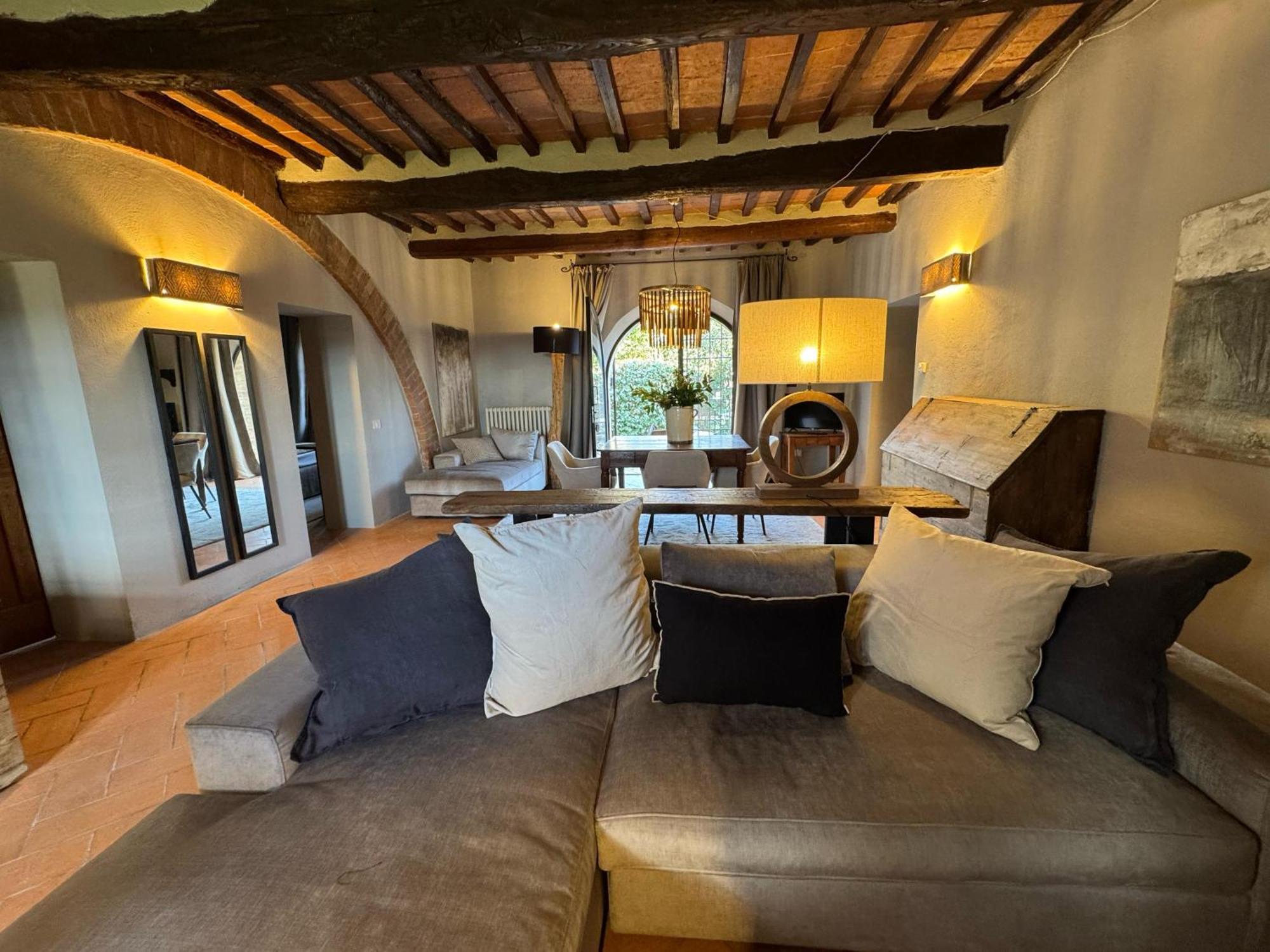 Agriturismo Le Sorbelle D'Orcia Con Piscina ピエンツァ エクステリア 写真