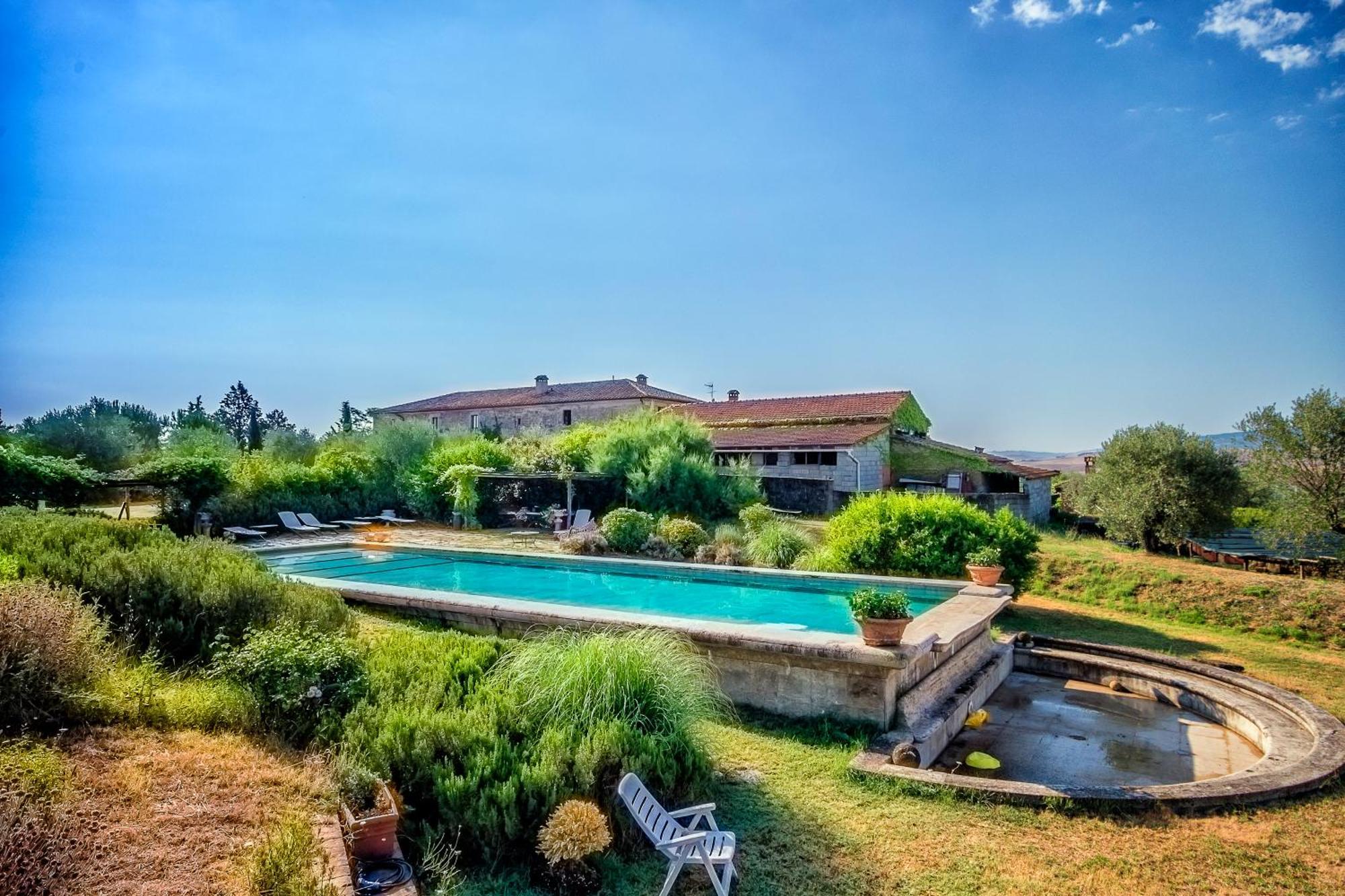 Agriturismo Le Sorbelle D'Orcia Con Piscina ピエンツァ エクステリア 写真