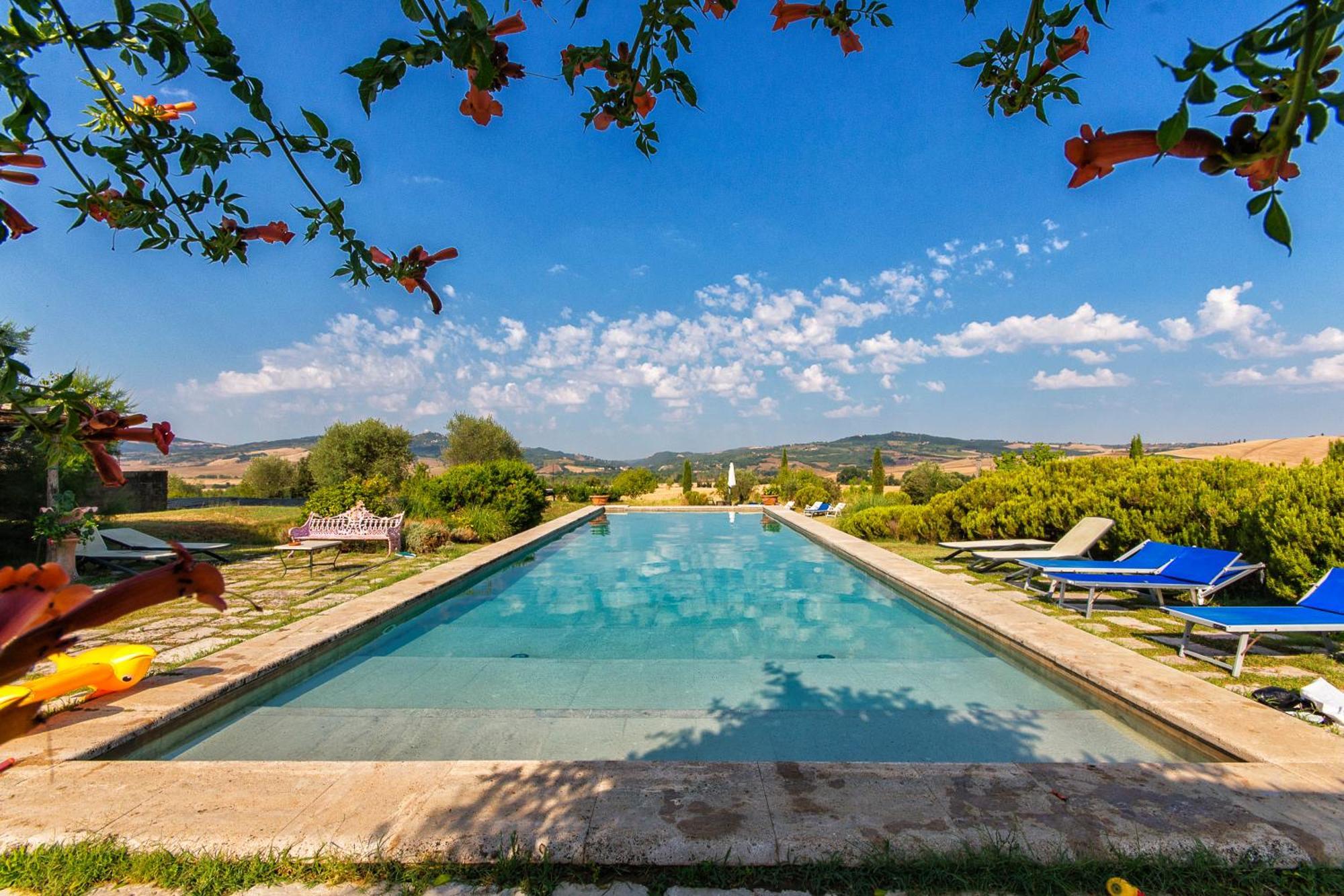 Agriturismo Le Sorbelle D'Orcia Con Piscina ピエンツァ エクステリア 写真