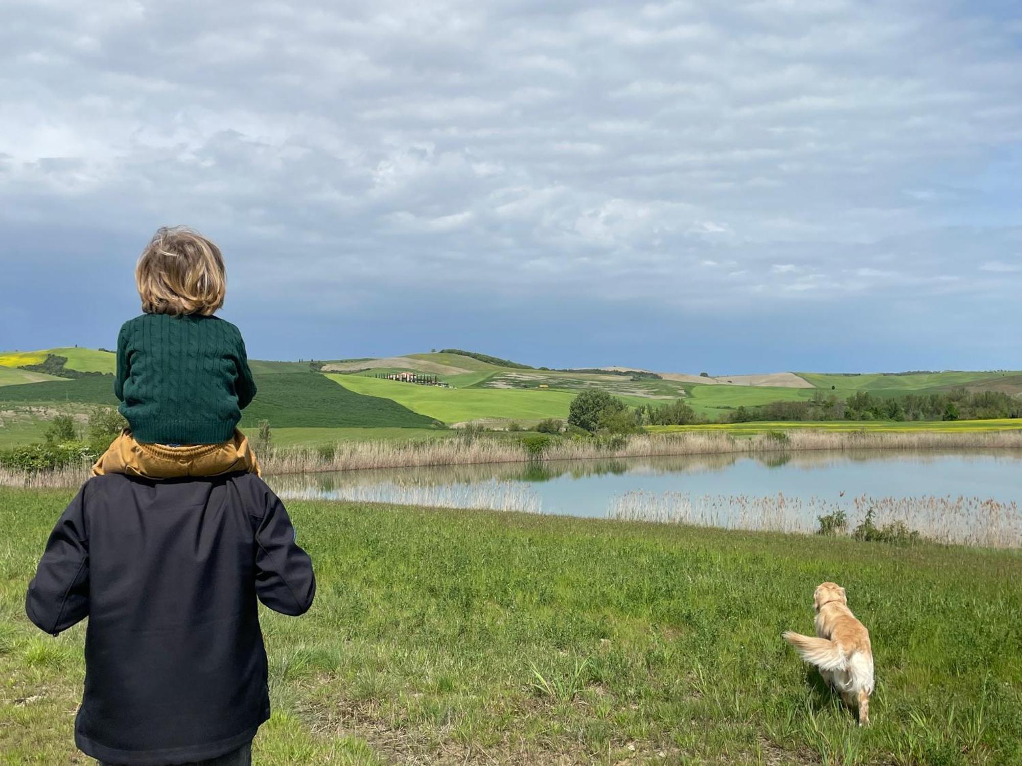 Agriturismo Le Sorbelle D'Orcia Con Piscina ピエンツァ エクステリア 写真