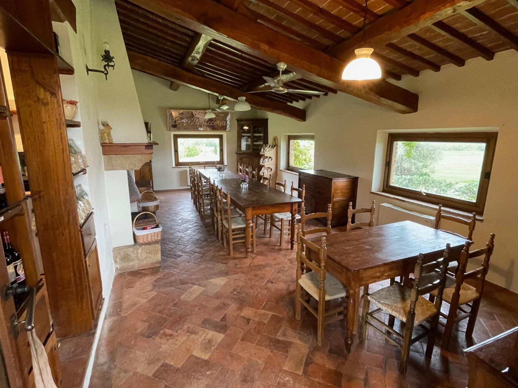 Agriturismo Le Sorbelle D'Orcia Con Piscina ピエンツァ エクステリア 写真