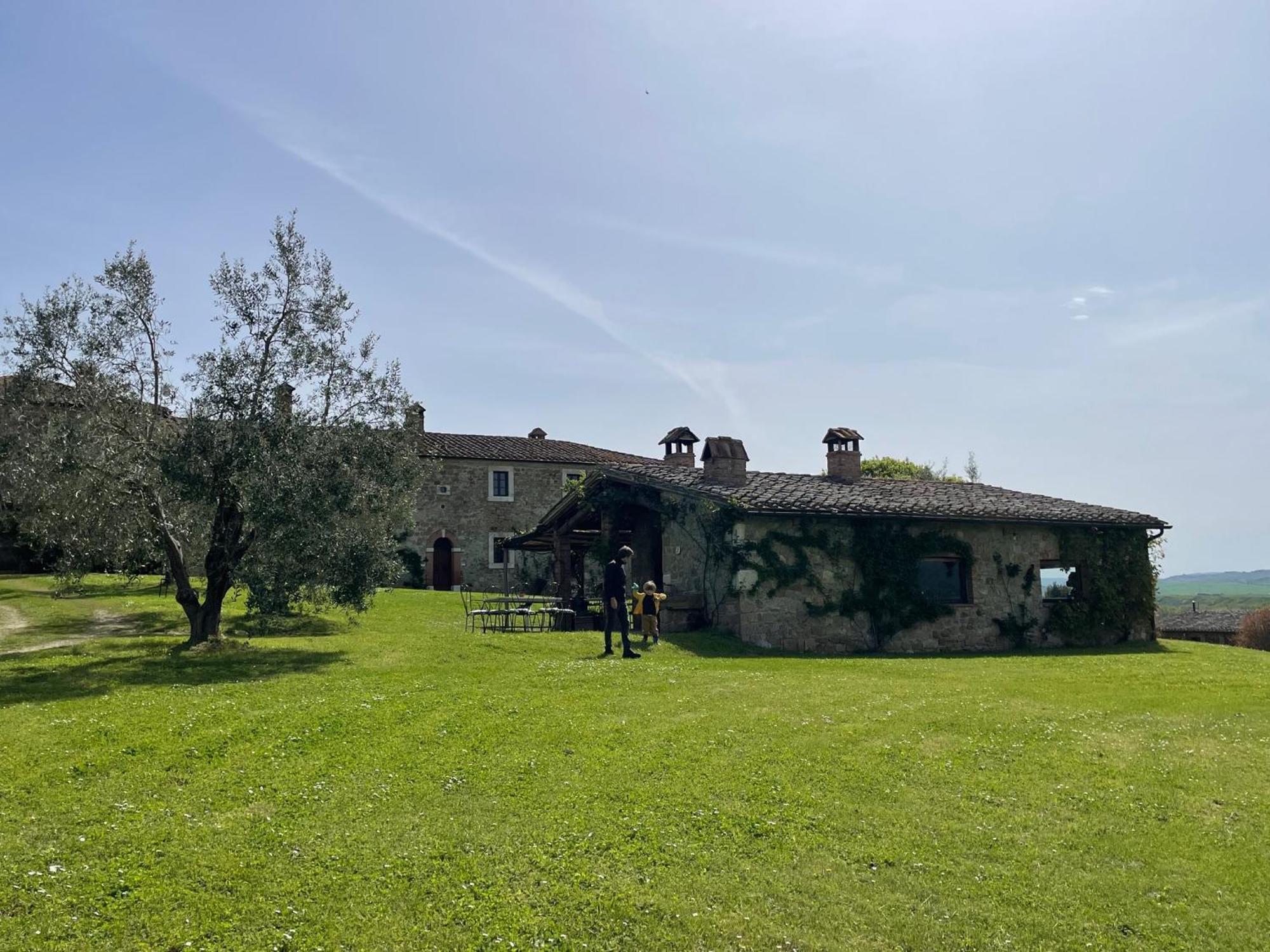 Agriturismo Le Sorbelle D'Orcia Con Piscina ピエンツァ エクステリア 写真