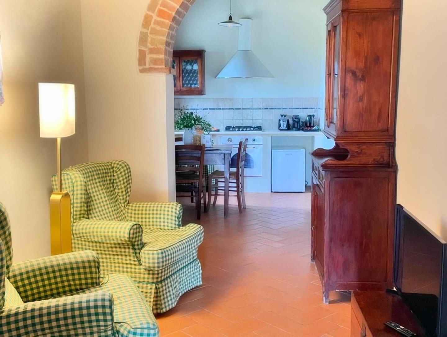 Agriturismo Le Sorbelle D'Orcia Con Piscina ピエンツァ エクステリア 写真