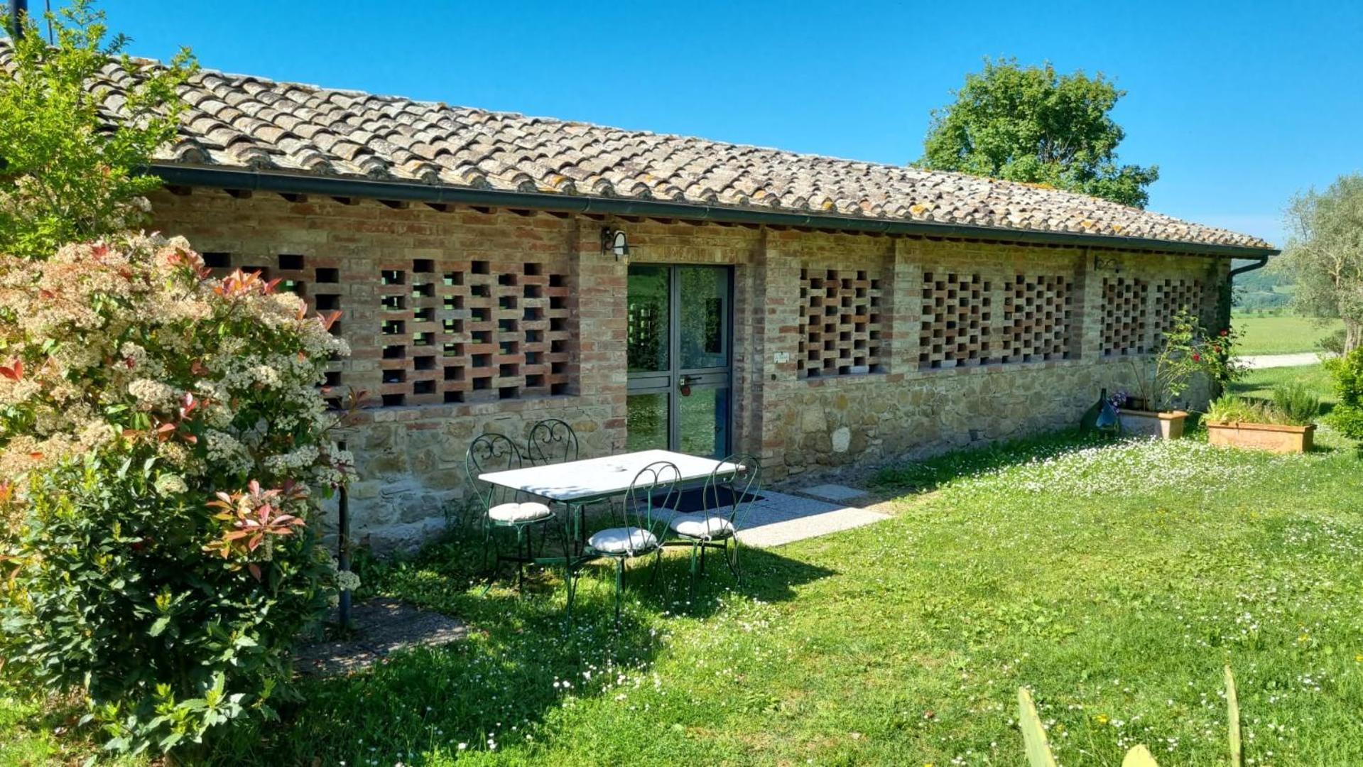 Agriturismo Le Sorbelle D'Orcia Con Piscina ピエンツァ エクステリア 写真