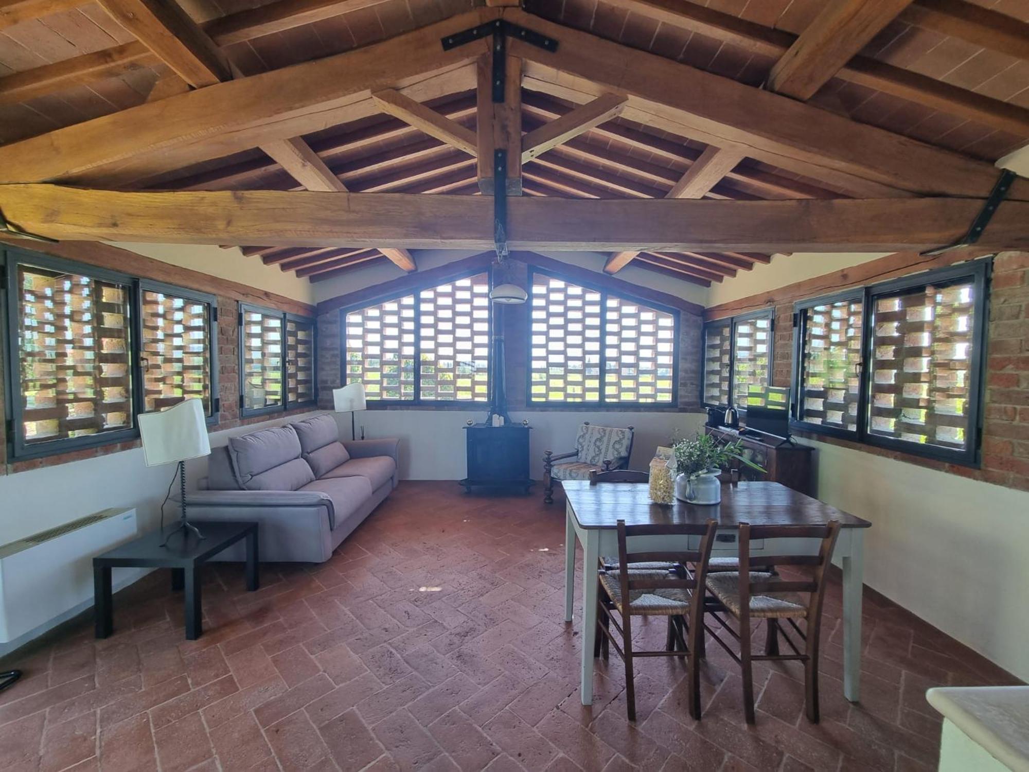 Agriturismo Le Sorbelle D'Orcia Con Piscina ピエンツァ エクステリア 写真
