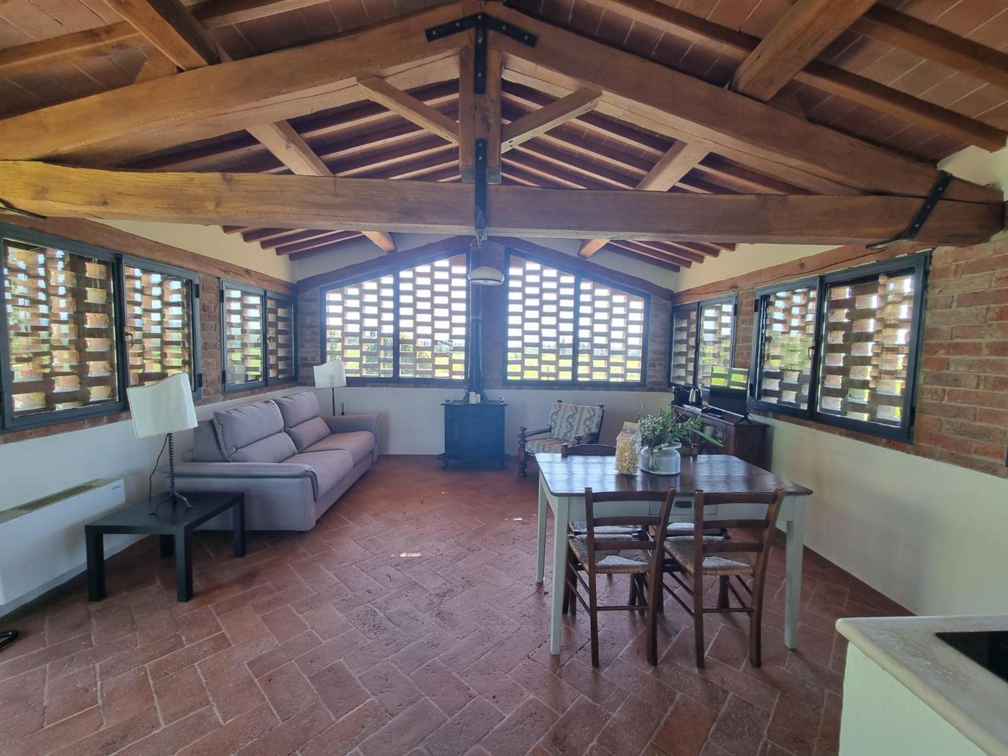 Agriturismo Le Sorbelle D'Orcia Con Piscina ピエンツァ エクステリア 写真
