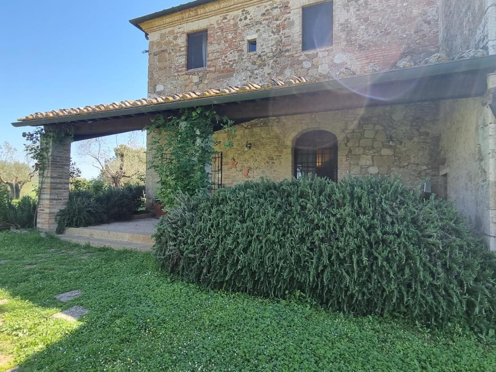 Agriturismo Le Sorbelle D'Orcia Con Piscina ピエンツァ エクステリア 写真